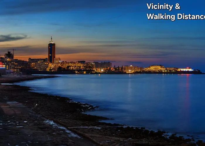 V86 - Chic Tigne Flat By The Sea Sliema